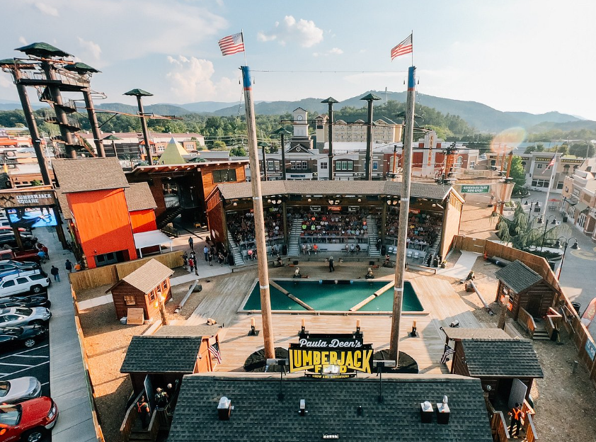 Paula Deen's Lumberjack Feud Supper Show, United States